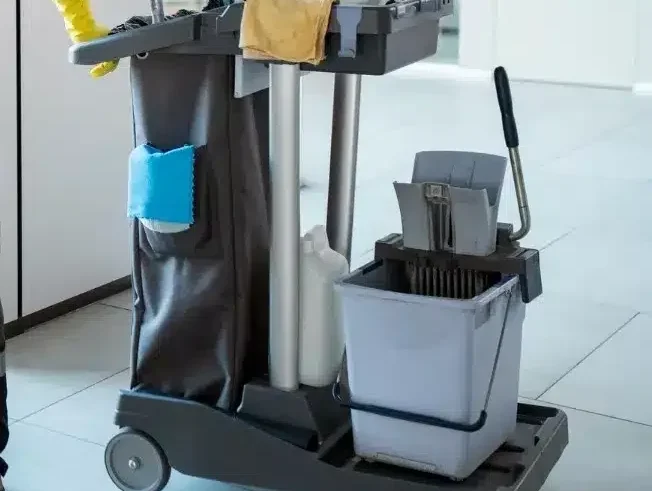 Chariot de nettoyage professionnel