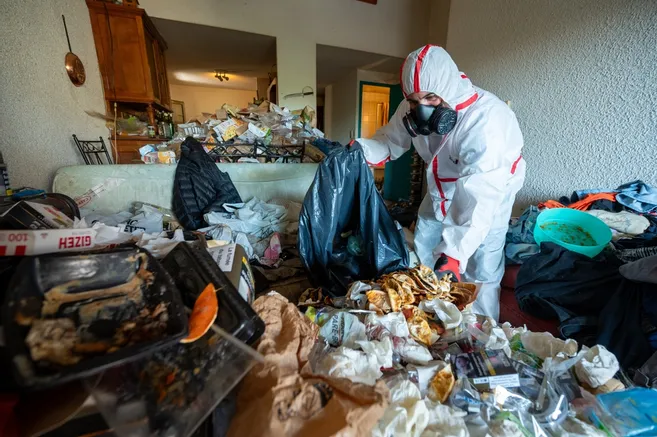 Logement insalubre tri de déchets