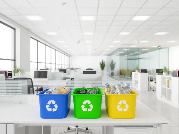 Gestion des déchets et du recyclage bureaux