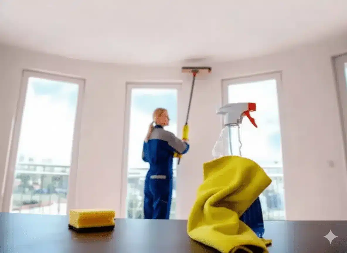 Lessivage murs et plafonds fin de bail