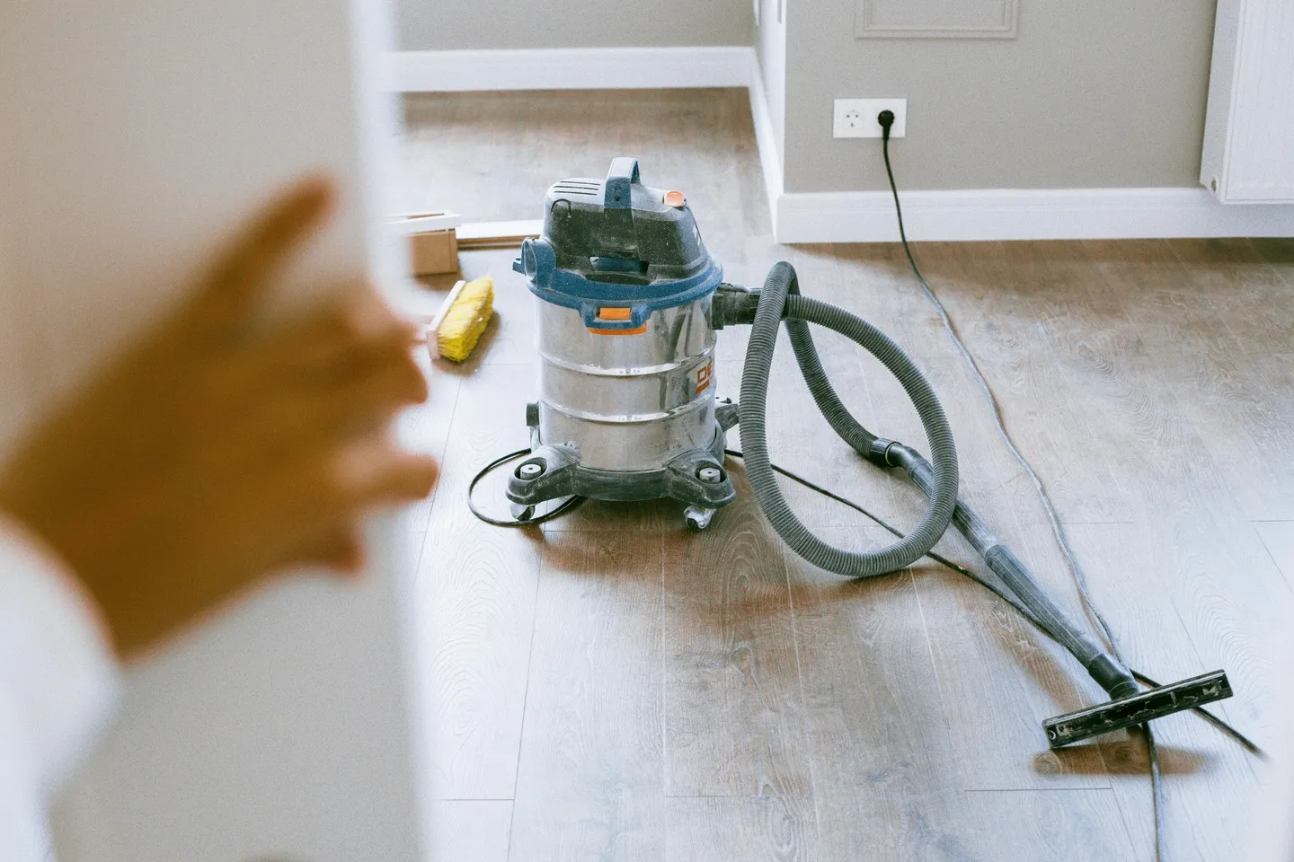 Nettoyage après travaux, fin de chantier