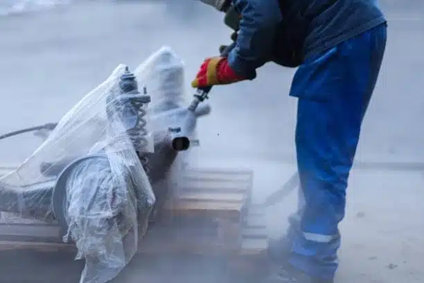 Nettoyage cryogenique industrie