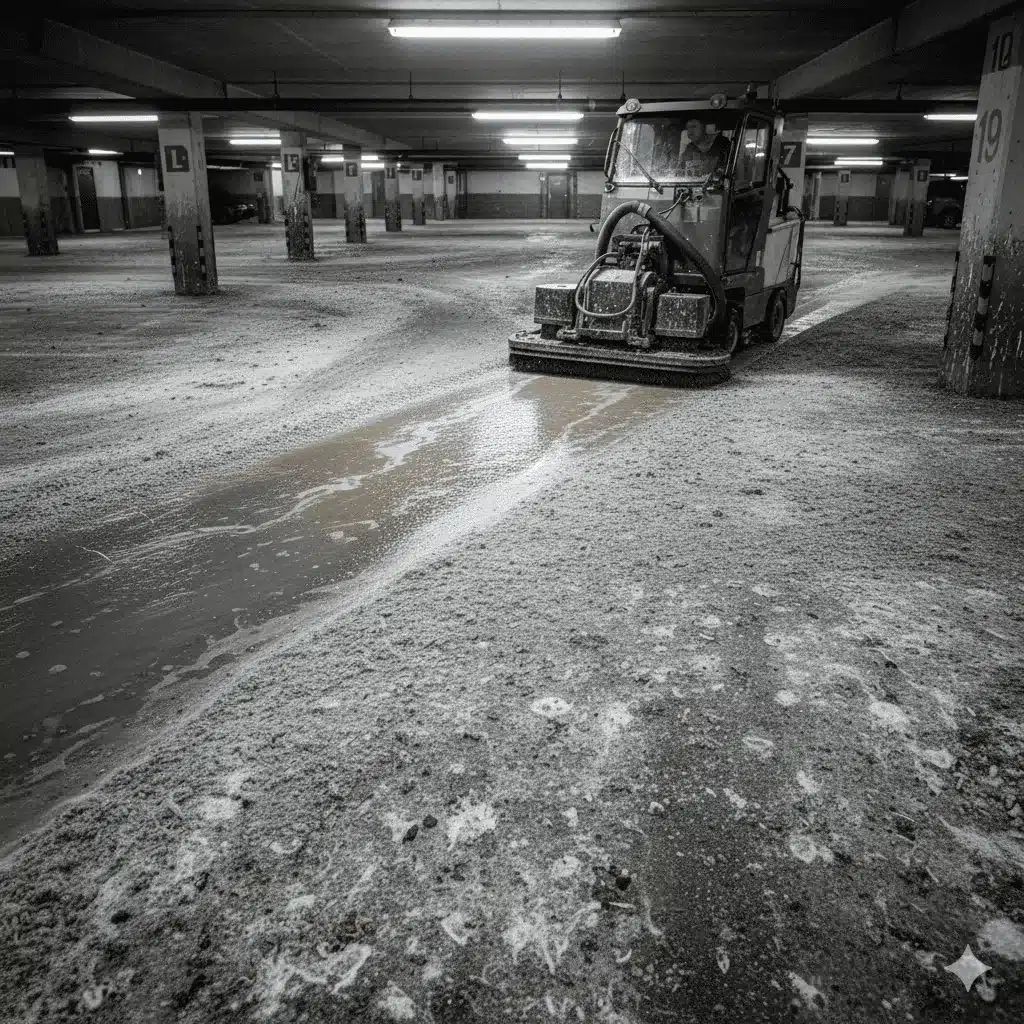 Autoloveuse pour nettoyer déjections oiseaux