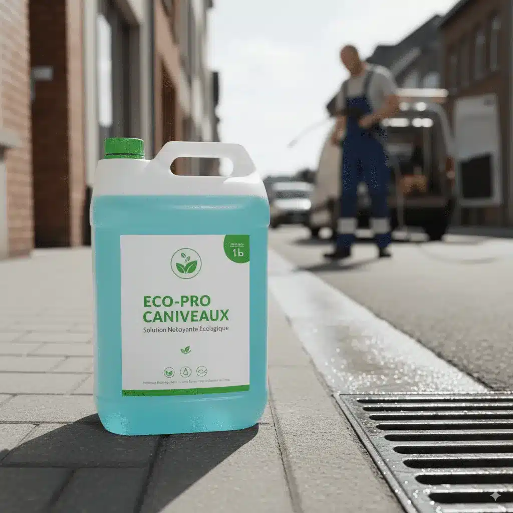 Produit nettoyage caniveaux biodégradable